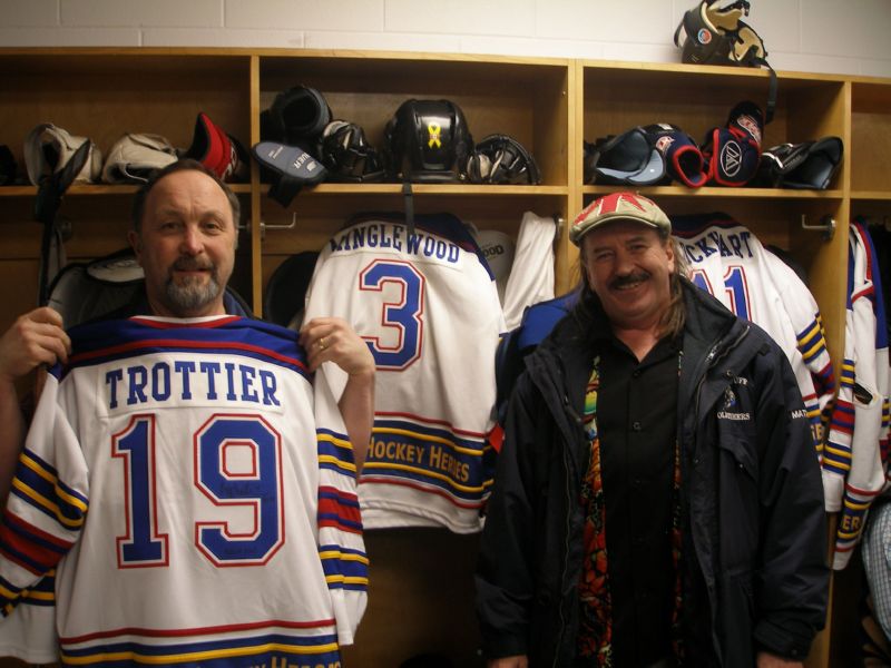 Matt, Brian Trottier NHL Legends